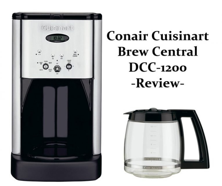 Conair Cuisinart Brew Central DCC1200 Review